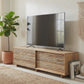 Terra Mid-Century Mango Wood TV Stand / Media Console For Living Room - Natural