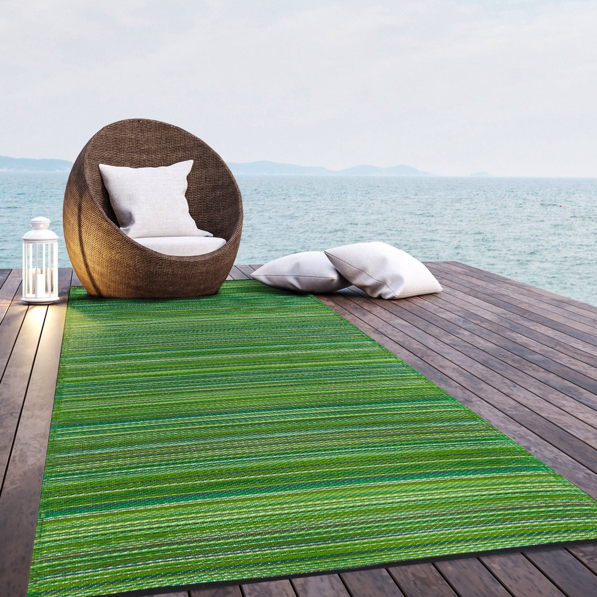 Turquoise Outdoor Rug, flat product shot, gallery view 73