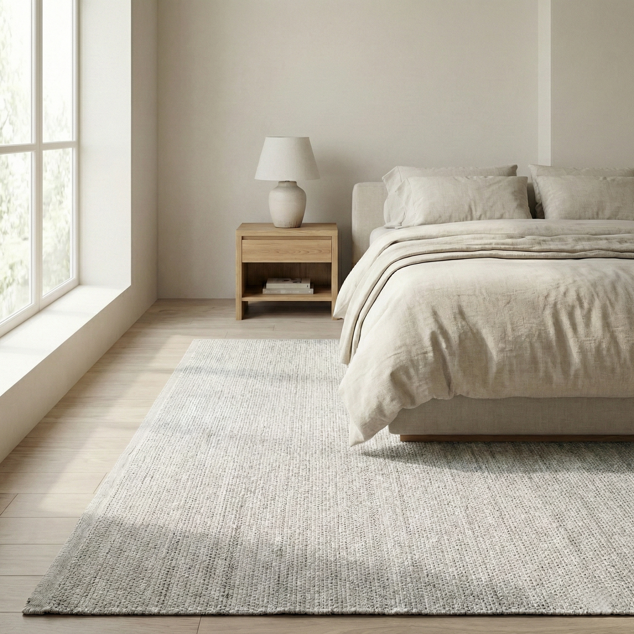 Ivory Outdoor Rug, recycled PET material video