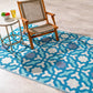 Seville - Multicolor Blue Outdoor Rug for Patio FINAL SALE