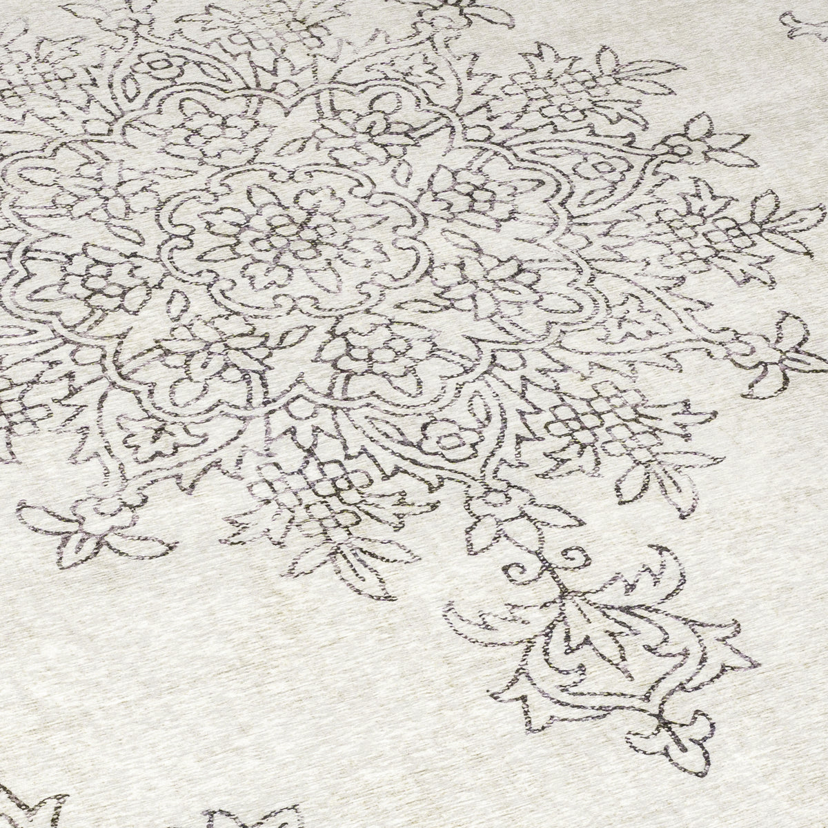 Ivory Area Rug, product view angle 14