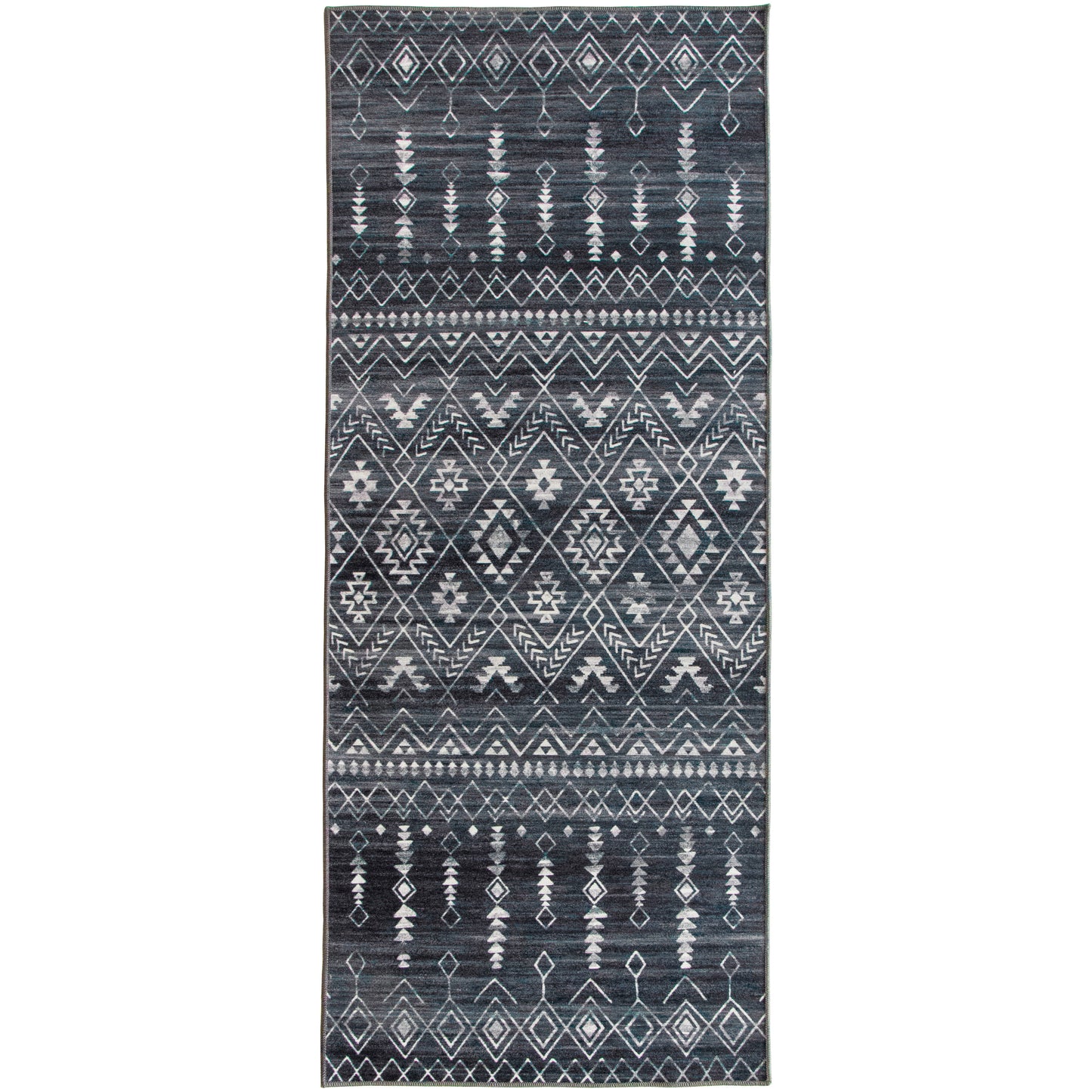 ReaLife Machine Washable Rug - Moroccan - Charcoal