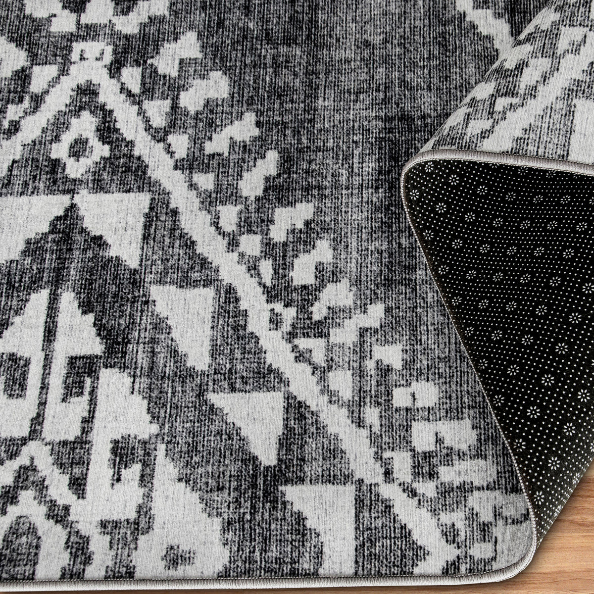Gray Area Rug, product view angle 16