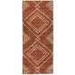 Jax Moroccan - Orange - MO-DIA-OG - ReaLife Machine Washable Rug