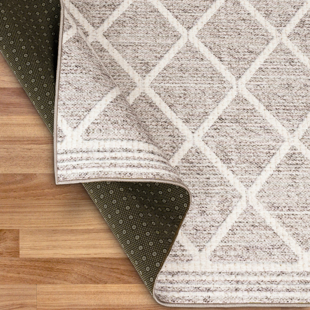 Light Beige Ivory Area Rug, product view angle 15