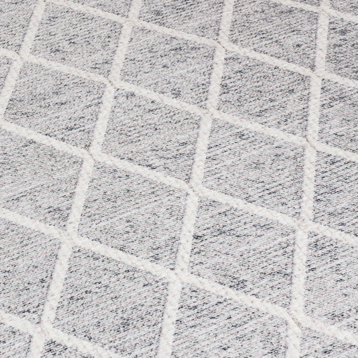 Light Gray Ivory Area Rug, product view angle 16