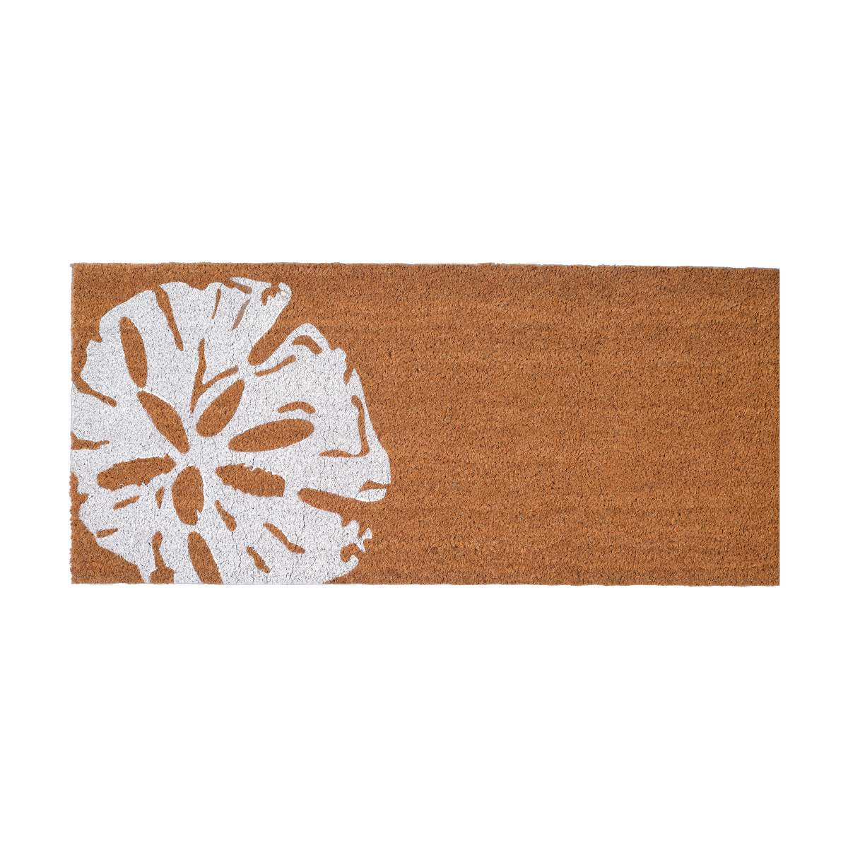 Sand Dollar Doormat, flat product shot, second view