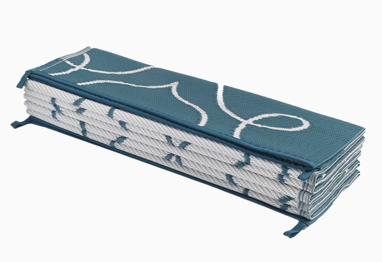 Syracuse - Sea Green (9' x 12') Foldable Rug