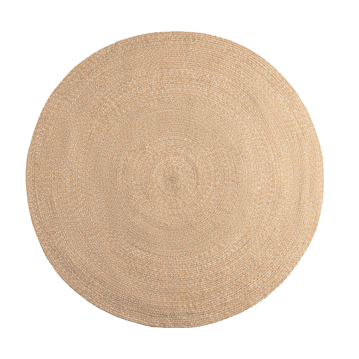 Yellowstone Outdoor - Natural Solid Indoor/Outdoor Area Rug for Living Room - (6' Round)