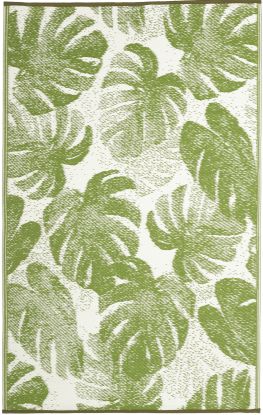 Panama - Green Tropical Outdoor Rug for Patio