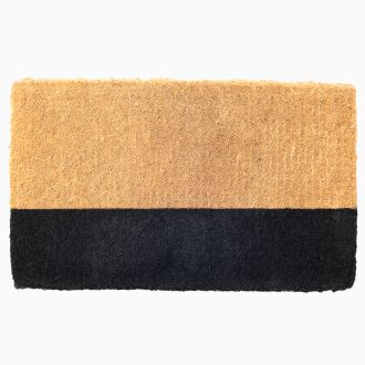 Black Belt Doormat Handwoven Durable