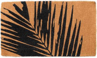 Summertime Palm Leaf Doormat, Durable